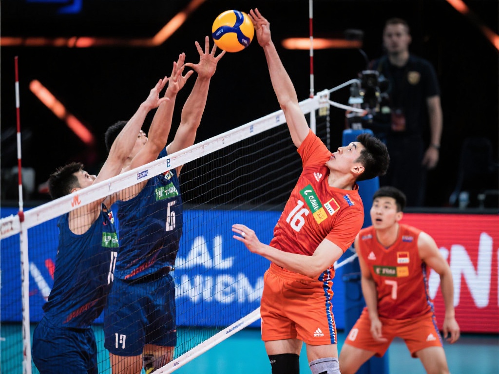 中国男排强势击败荷兰 再迎精彩连胜 不仅如此,在关键时刻,这名球员还展示了强